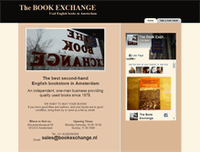 Tablet Screenshot of bookexchange.nl